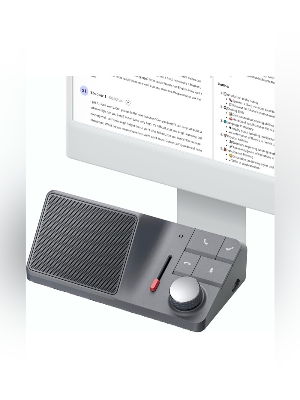 HiDock H1 AI Voice Recorder